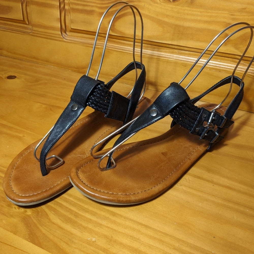 Anya Braided Vegan Leather Summrr Sandals ☀️